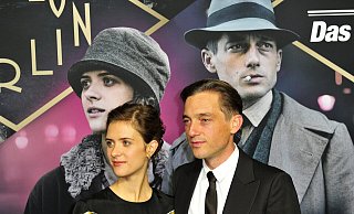 "Babylon Berlin"-Hauptdarsteller Liv Lisa Fries und Volker Bruch - Archivfoto aus dem Jahr 2018 . - picture alliance / Ralf Succo