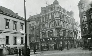 Alter Markt, 1920. - Stadtarchiv Bielefeld