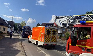 In den Unfall war ein Lkw verwickelt. - Dirk Windmöller