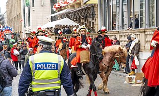 Es gibt in NRW erstmals strenge Vorgaben für die Reiter in Karnevalsumzügen. - picture alliance / Jochen Tack