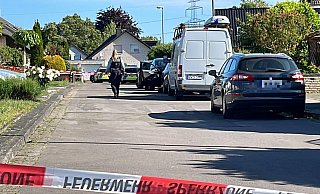 Die Einsatzstelle in Holzhausen war den kompletten Samstag, 3. Juni, für die Ermittlungen gesperrt. - Freitag TV