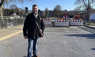 Marc Witthandt hat die Initiative "Rettungsschirm Weserbergland" ins Leben gerufen. Damit möchte er Unternehmen an der Weserbrücke helfen. - Shannon-Lee Bendig