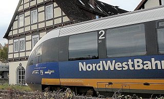 Die Nordwestbahn hat mit Personalproblemen zu kämpfen, das sorgt auch für Ärger auf der Linie RB 84 zwischen Kreiensen und Paderborn. - David Schellenberg (Archiv)