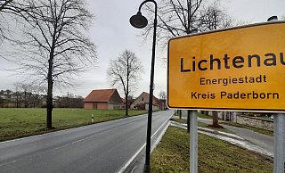 Die Sanierung der B68 durch Lichtenau sorgt für viele Einschränkungen für Anwohner und Pendler. - Uwe Müller