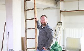 Im Untergeschoss sind die Umbauarbeiten noch in vollem Gange. Inhaber Terry Haydon wird diese bis Mitte November abgeschlossen haben und freut sich dann auf die Eröffnungsfeier, zu der er noch rechtzeitig einladen wird. - Claus Frickemeier