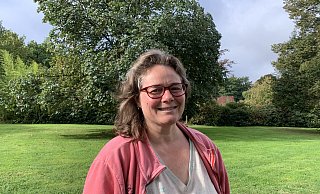 Dankbarkeit für das, was man hat, sei ein sehr hilfreiches Werkzeug in schweren, finsteren Zeiten, sagt Martina Lehmann. - Ivonne Michel