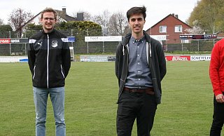 Neue VfL-Führungsriege: Felix Rathert (Vorstand Jugend,v.l.), Mathis Böttcher (Vorstand Sport), Carlo Kosok (Vorstandsvorsitzender) und Mathias Reiprich (Vorstand Jugend). Foto: Bazi - Nicole Bentrup