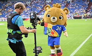 Albärt heißt das offizielle Maskottchen der UEFA-Europameisterschaft 2024 in Deutschland. - Federico Gambarini
