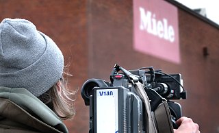 Wohin geht es für Miele? Die Mitarbeiter in Gütersloh sind am Dienstag in die Zukunftspläne eingeweiht worden. - Andreas Frücht