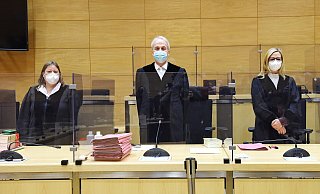 Die Strafsache Erkan K. wird wegen zweifachen Mordes in Espelkamp am Landgericht Bielefeld verhandelt. - Barbara Franke