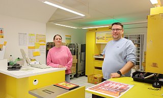 Daniela und Andre Koch haben sich entschlossen, den Postanteil in ihrem Laden an der Lübbecker Straße aufzugeben. - Judith Gladow