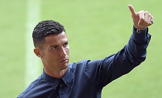 Am 13. Juni landet die portugiesische Nationalmannschaft am Flughafen Münster/Osnabrück. Von da geht es für Ronaldo und Co. weiter nach Marienfeld - AFP or licensors