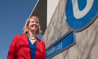 Bielefelds SPD-Chefin Wiebke Esdar ist die einzige Bewerberin um die SPD-Kandidatur im Wahlkreis Bielefeld-Gütersloh II. Sie hofft auf Bestätigung im September. - (Foto: Pat Röhring)