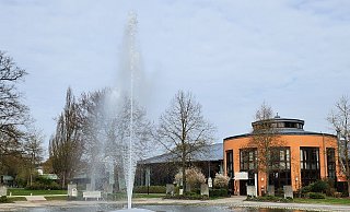Der Jordansprudel ist nur noch ein müder Abklatsch seiner alten Herrlichkeit. Immerhin sprudelte er von April bis Oktober 2023 wieder - allerdings noch immer nicht mit dem original Sole-Wasser. - Thorsten Gödecker
