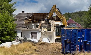 Die Baustelle an der Cansteinstraße im Bielefelder Süden. - Andreas Zobe