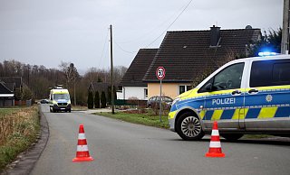 Bei einem Alleinunfall am Alten Salzweg in Löhne ist ein Mann ums Leben gekommen. - Felix Eisele
