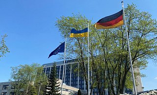 Das Klinikum solidarisiert sich mit der Ukraine. Jetzt behandelt es die ersten Verletzten aus dem Kriegsgebiet. - Klinikum Herford
