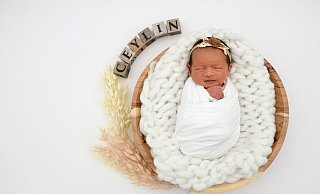 Ceylin ist am 29. September um 6.06 Uhr geboren worden – mit einem Gewicht von 3.610 Gramm und einer Größe von 50 Zentimetern. - Baby Smile