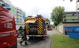 Löschen musste die Feuerwehr nichts, wie sich vor Ort herausstellte. - Thorsten Heß