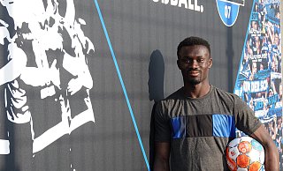 Im Sommer 2019 schloss sich Conteh dem 1. FC Magdeburg an, nun wechselt er nach Paderborn. - SC Paderborn