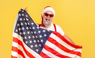 In Amerika wird schon nach Thanksgiving angefangen, groß zu schmücken. Das Motto: "The bigger the better!" - Symbolfoto/picture alliance