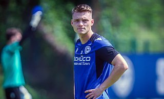 Leon Schneider soll bei Arminia Bielefeld eine zuverlässige Alternative in der Defensive sein. - Sarah Jonek