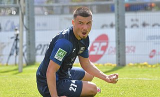 Stanislav Fehler traf in der vergangenen Saison fünf Mal für den SC Wiedenbrück in der Regionalliga-West. - Jens Dünhölter