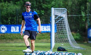 Fabian Klos geht in seine 13. Spielzeit für Arminia Bielefeld. - Sarah Jonek
