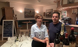 Maibel Almarales und Gianpiero Palmieri sind die neuen Betreiber des italienischen Restaurants "Ciao Ciao" an der Tennisanlage des TC RW Bad Oeynhausen in Werste. - Nicole Bliesener