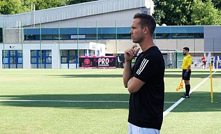 Enttäuscht: Trainer Stephan Eggert vom SC Herford. - Andreas Gerth