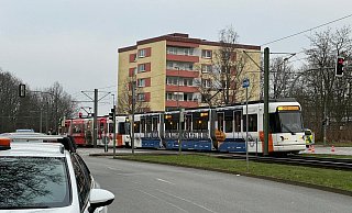 An der Voltmannstraße kam es in der Nähe der Uni Bielefeld zu der heftigen Kollision. - Paul Brinkmann