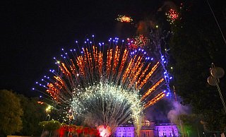 Das Feuerwerk war auch 2019 der Höhepunkt des Samstags. Dieses mal verspricht Flash-Art-Geschäftsführer Markus Kattler noch mehr Spektakuläres am Nachthimmel. - Thorsten Ulonska