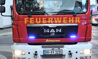 Auch die Feuerwehren aus dem Stadtgebiet Warburg waren auf der Autobahn 44 im Einsatz. - Simone Flörke