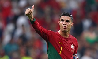 Cristiano Ronaldo wird mit Portugals Nationalmannschaft im Sommer 2024 im Kreis Gütersloh erwartet. - dpa