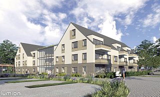 So soll die Bebauung an der Beckhausstraße aussehen. - GSWG