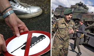 Die Bielefelder Forscher interessiert, wie die Bürger zu den Herausforderungen des Ukraine-Krieges stehen. - Symbolfotos: picture alliance / dpa