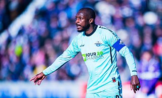 David Kinsombi führte den SC Paderborn in den vergangenen Spielen als Kapitän aufs Feld und gewann nun eine Online-Abstimmung. - picture alliance / Noah Wedel