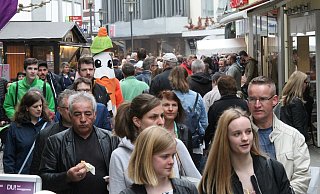 In den vergangenen Jahren ist viel Kaufkraft in die Stadt geflossen, auch von Besuchern von außerhalb. - Corina Lass