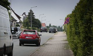 Autofahrer kritisieren vermehrt die Parksituation an der Gerhart-Hauptmann-Straße in Richtung Dünne. - Gerald Dunkel