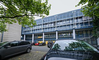 In der ehemaligen Hauptpost an der Nahariyastraße will die Düsseldorfer Medikus-Gruppe im Herbst ihre Diamorphinpraxis eröffnen. - Andreas Zobe