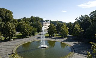 Die Sanierung des Jordansprudels verschiebt sich auf unbestimmte Zeit. Das Wahrzeichen sprudelt vorerst weiter nur mit Werre-Wasser. - Thorsten Ulonska