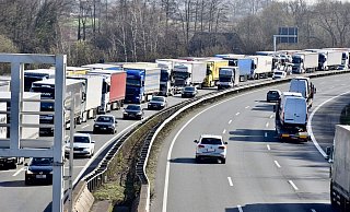 Die A2 in Bereich Porta Westfalica wird am Wochenende saniert. - Symbolbild: MT-Archiv