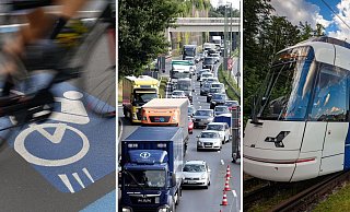 Die NW hat eine repräsentative Umfrage zur Verkehrswende in Bielefeld gemacht. - dpa/Rudolf/Müller