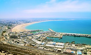 Agadir, eine Hafenstadt am Atlantik im Süden Marokkos, wird ein neues Flugziel des Paderborner Airports. - Pixabay / Mhamediyoussef