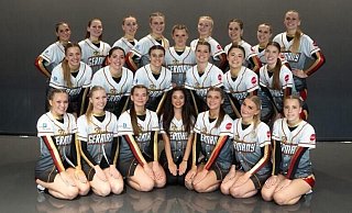 Die Wildcats waren bei der Generalprobe schon fast in WM-Form. Nur die Pyramide wackelte noch. - AFC