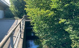 In der Nähe dieser Brücke wurde die junge Frau im Bach gefunden. - Jobst Lüdeking