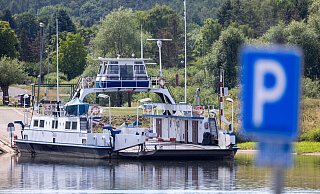 In einigen Regionen wird der Fährbetrieb wegen des Niedrigwassers bereits eingestellt. - Jens Büttner