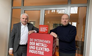 Dieter Kühnel (l.) und Reinhard Tweer fordern Nachbesserungen bei der Energiepreisbremse. - Martin Krause