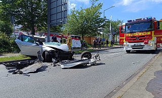 Bei einem schweren Verkehrsunfall in Bünde kam ein 48-Jähriger ums Leben. - Sven Hauhart