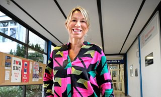 Sandra Stich unterrichtet am Ratsgymnasium in Rheda-Wiedenbrück im Kreis Gütersloh die Fächer Sport und Geografie – und in diesem Jahr auch Das Fach Glück. - Andreas Frücht